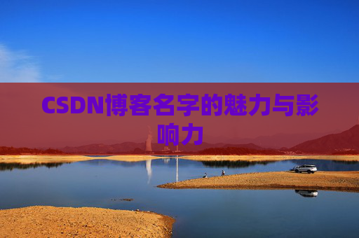 CSDN博客名字的魅力与影响力